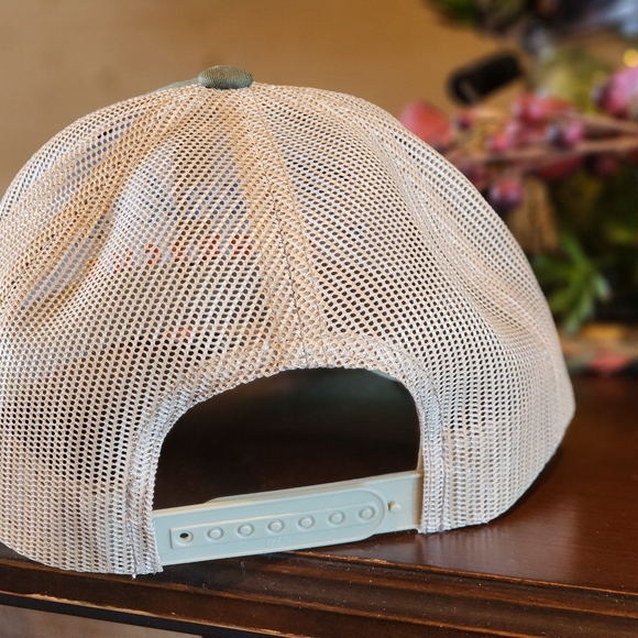 Franklin Barbeque BBQ Austin Texas Green Baseball Cap - Picture 3 of 11